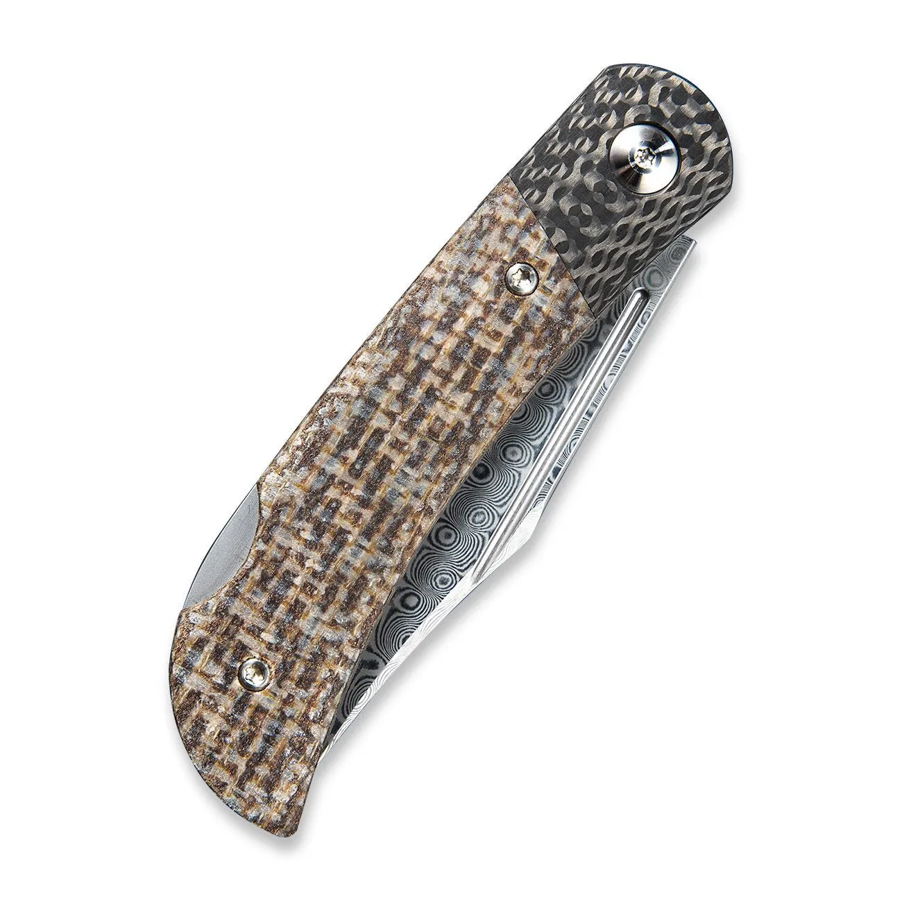 Civivi Rustic Gent C914DS-2 Taschenmesser Braun Damast