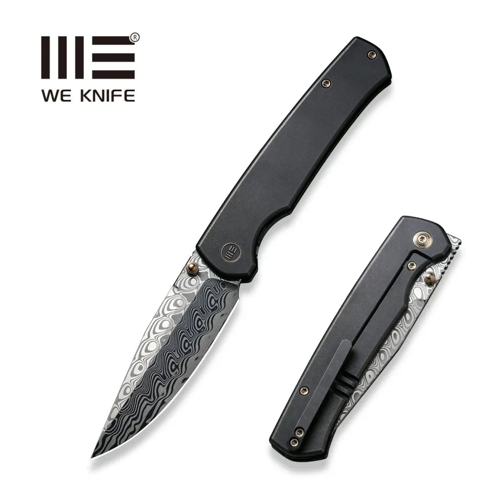 WeKnife Evoke WE21046-DS1 Klappmesser Damasteel Titan