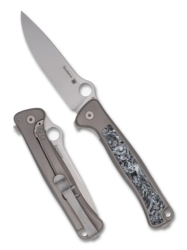 Spyderco Slym Taschenmesser Titan M390