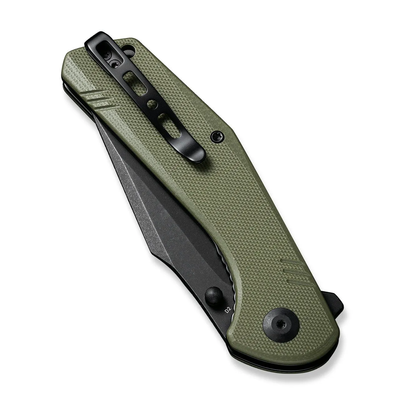 SENCUT Actium SA02E Taschenmesser Grün D2 Drop Point