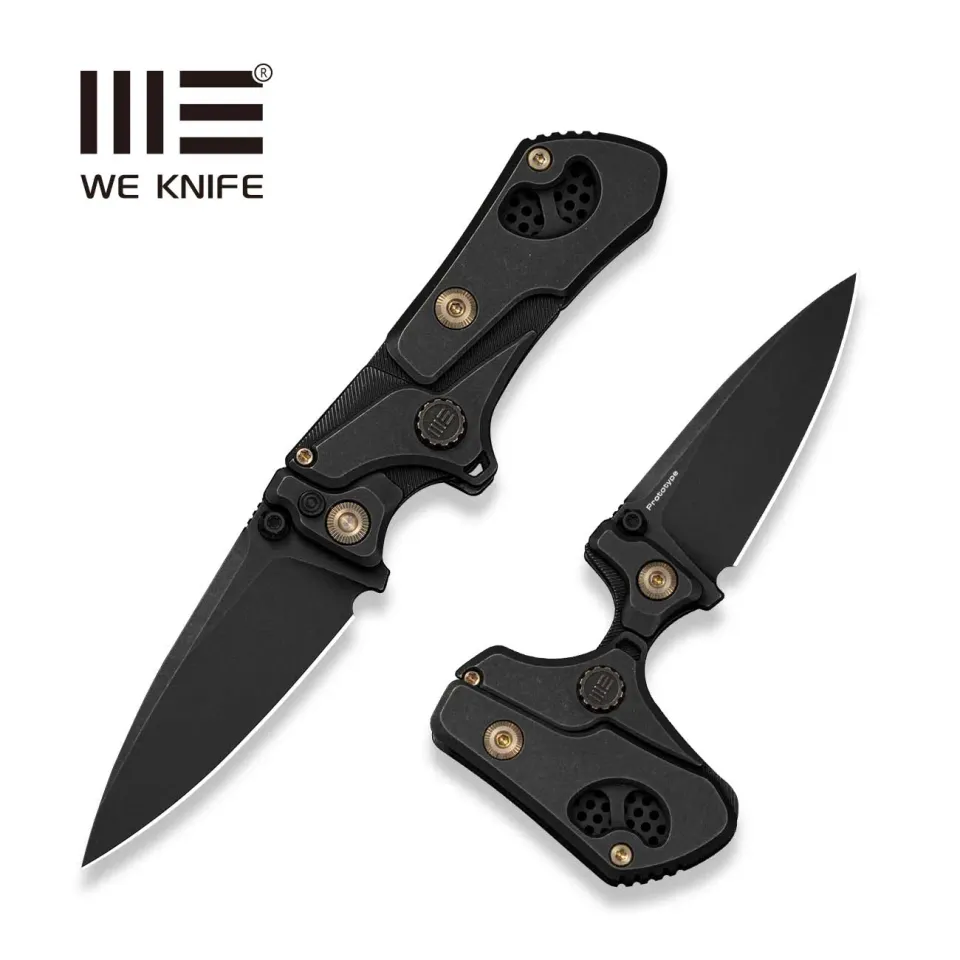 WeKnife NexoMorph WE24037B Klappmesser Titan M390 Schwarz