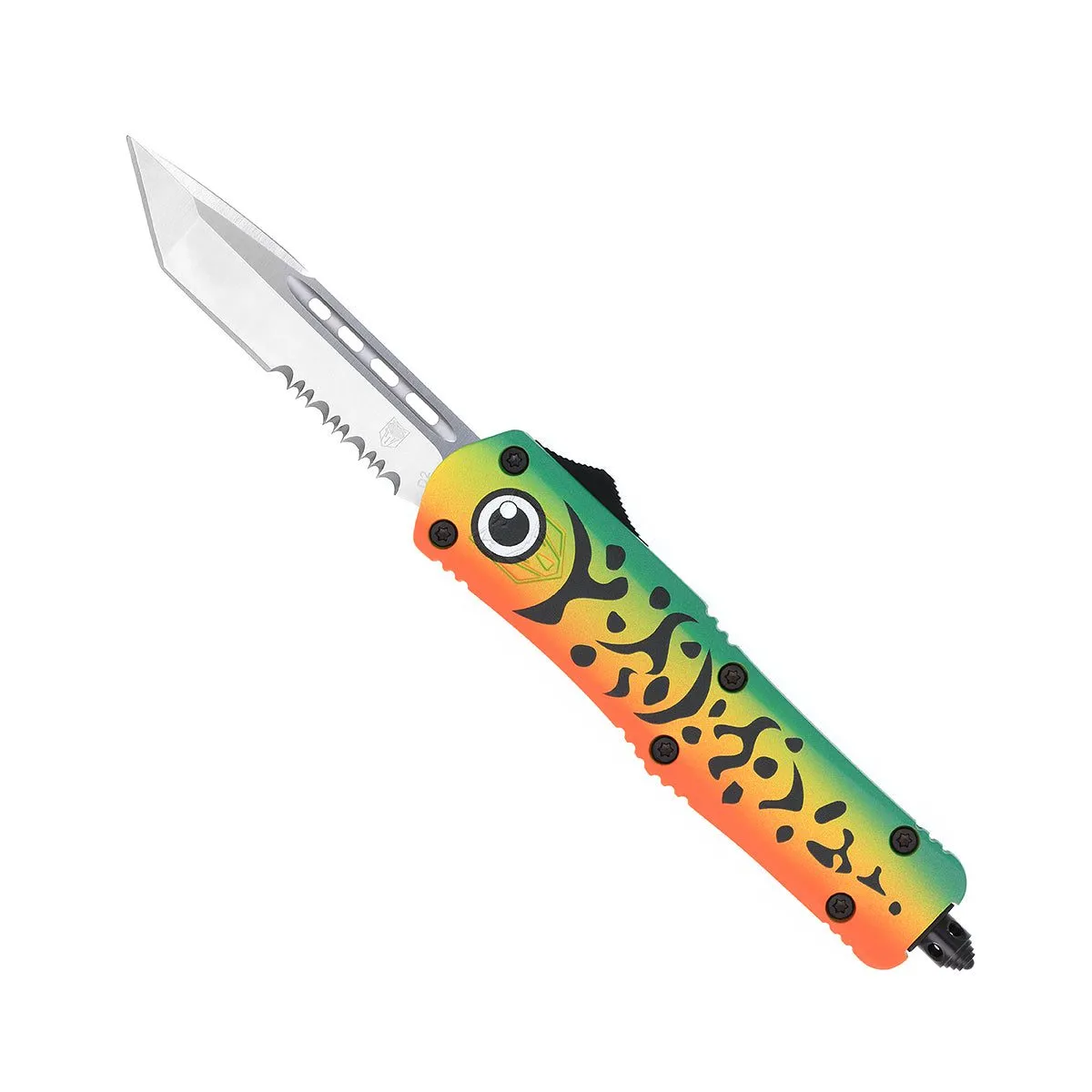 CobraTec FS-3 Green Lure OTF-Messer D2 Cerakote