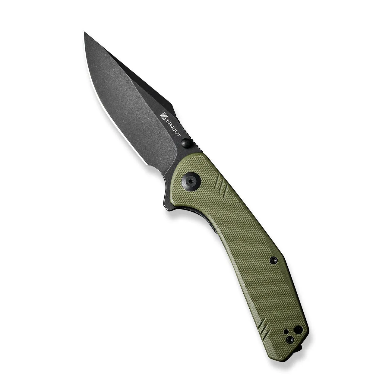 SENCUT Actium SA02E Taschenmesser Grün D2 Drop Point