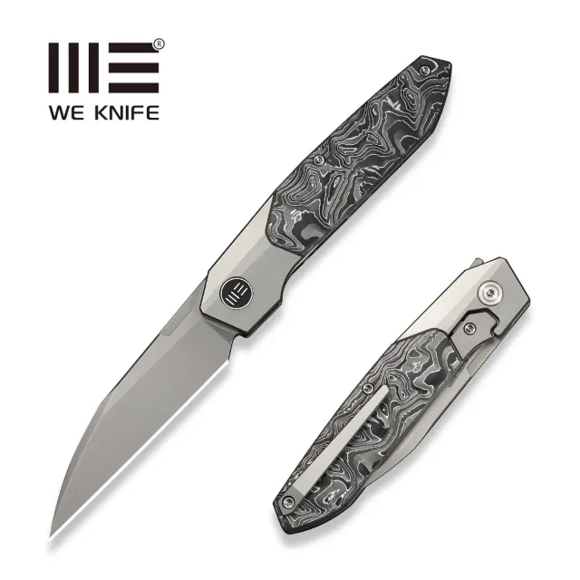 WeKnife Brr15 WE24007-2 Taschenmesser Grau M390 Wharncliffe