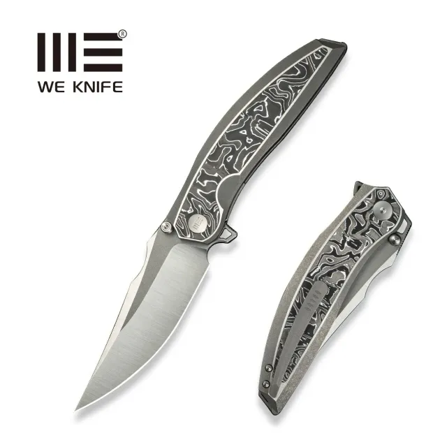 WeKnife Quinseris WE23093-3 Klappmesser Titan Carbon M390