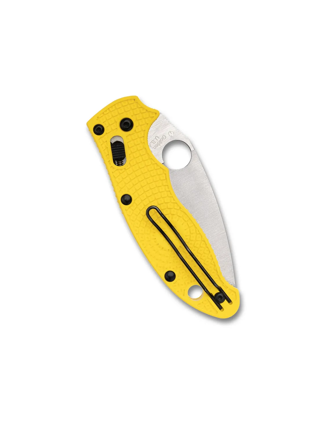 Spyderco Manix 2 Lightweight Salt Messer gelb