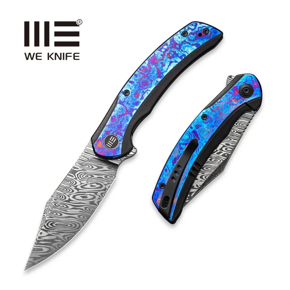 WeKnife Snick WE19022F-DS1 Klappmesser Damasteel