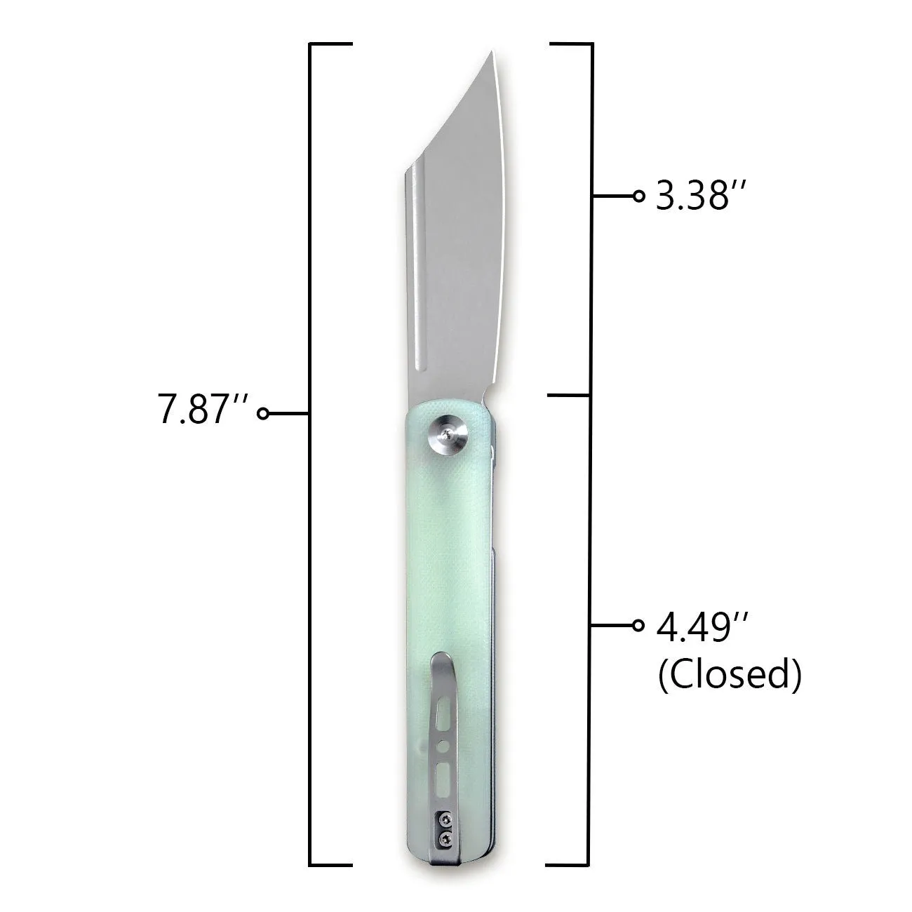 SENCUT Bronte SA08C Taschenmesser Natural Reverse Tanto