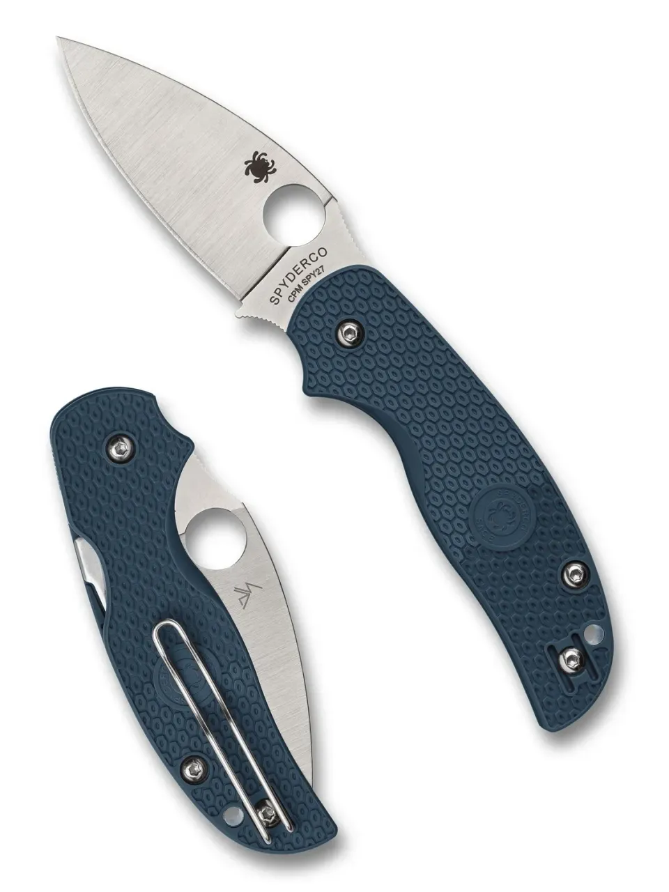 Spyderco Sage 5 Lightweight Taschenmesser SPY27 blau