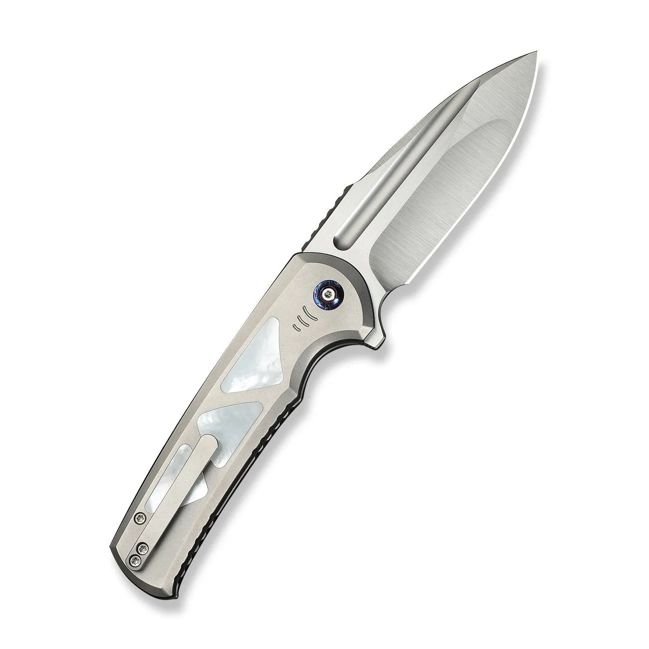 WeKnife Sylox WE24027-4 Klappmesser Titan Perlmutt