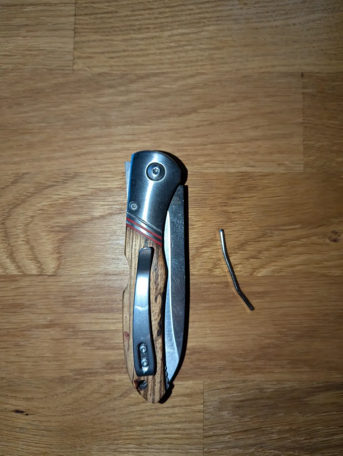 Herbertz Selektion Taschenmesser Zebraholz 8,8 cm rostfrei