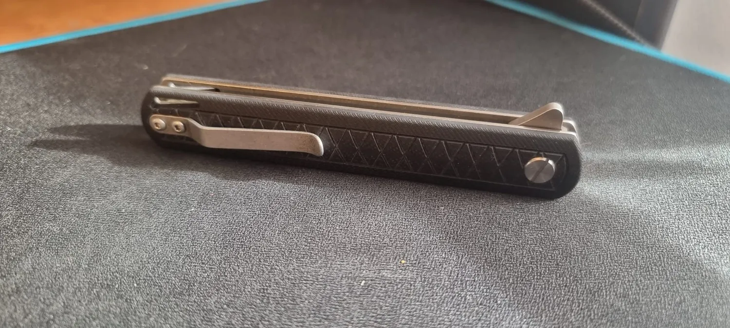Herbertz Einhandmesser Klappmesser 440 Schwarz G10
