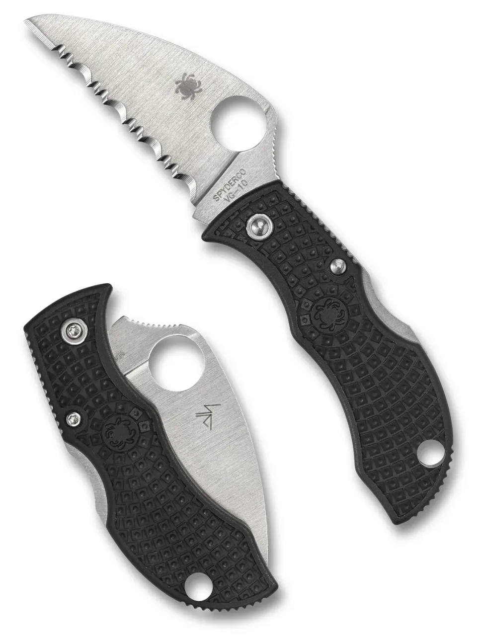Spyderco Manbug Wharncliffe Taschenmesser FRN PlainEdge