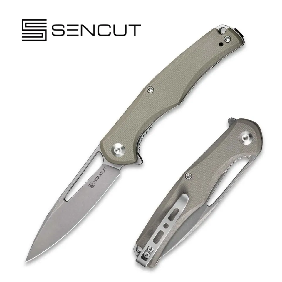 SENCUT CITIUS SA01B Klappmesser G10 Schwarz 9Cr18MoV