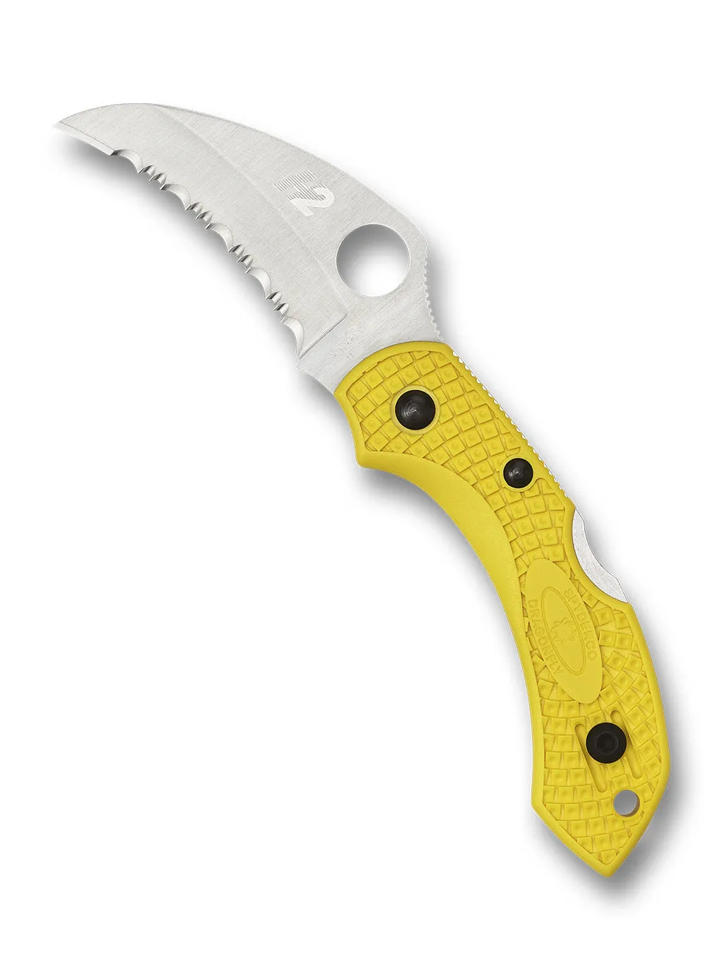 Spyderco Dragonfly 2 Salt Taschenmesser Gelb H-2