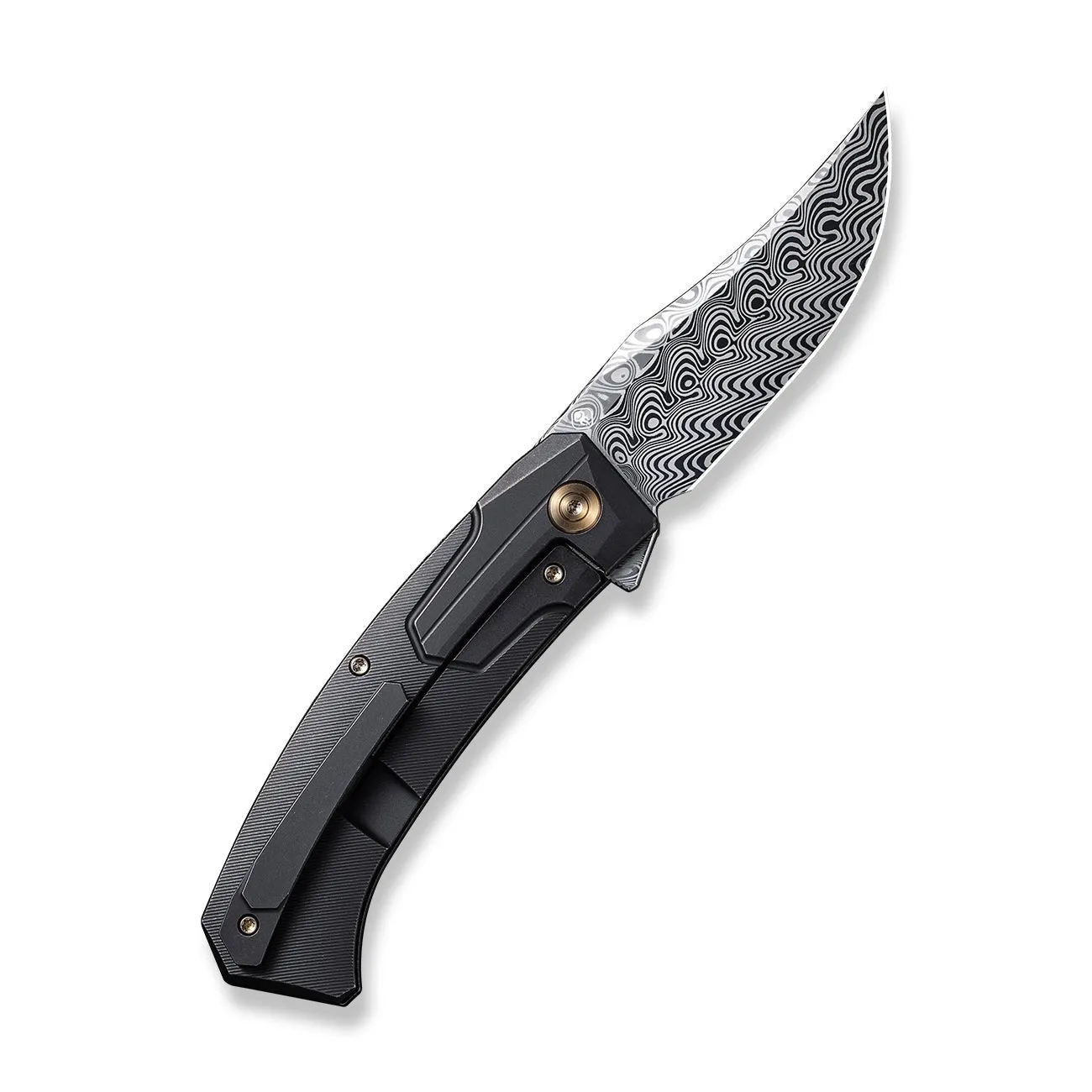 WE Shuddan WE21015-DS1 Klappmesser Damasteel Titan