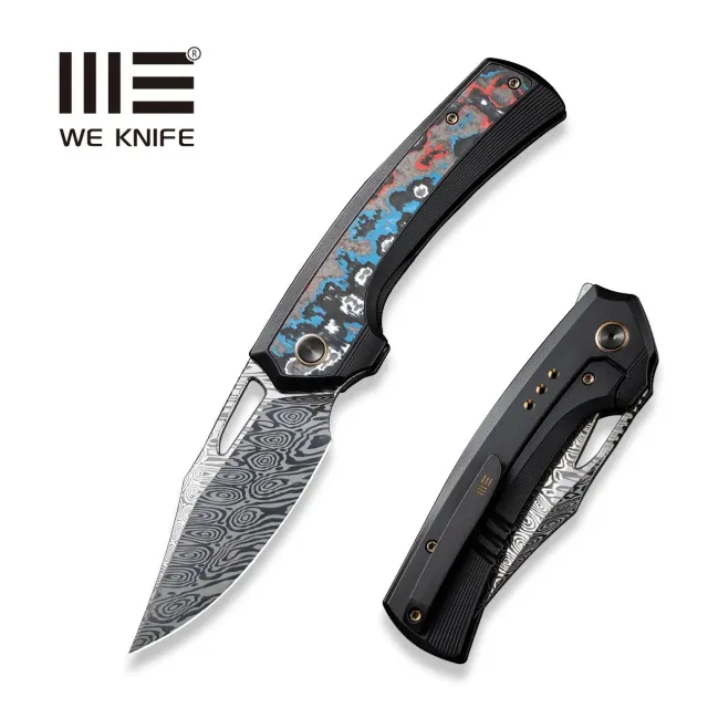 WeKnife Nefaris WE22040F-DS1 Taschenmesser Damasteel Carbon