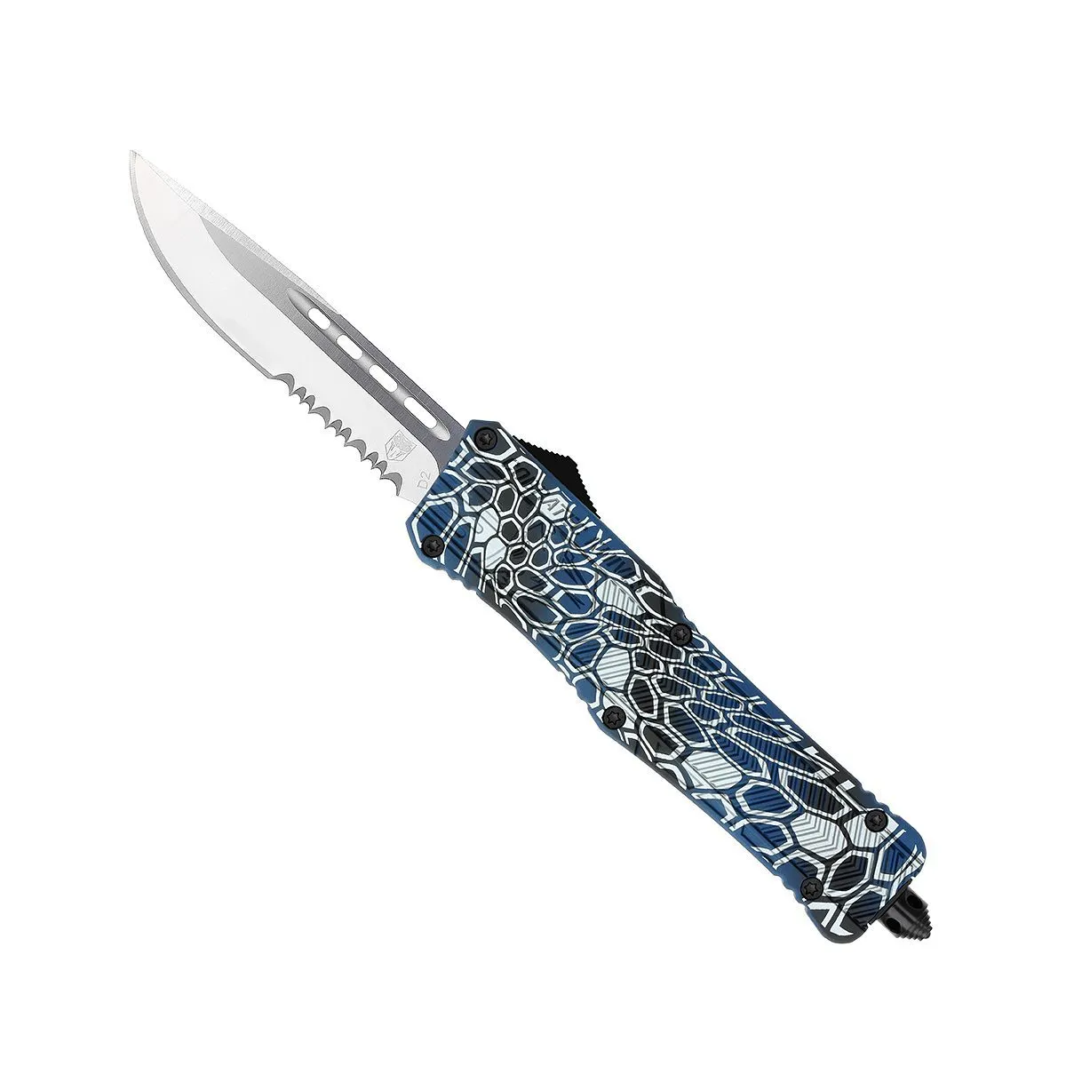 CobraTec Large CTK-1 OTF Messer Blau Cerakote D2