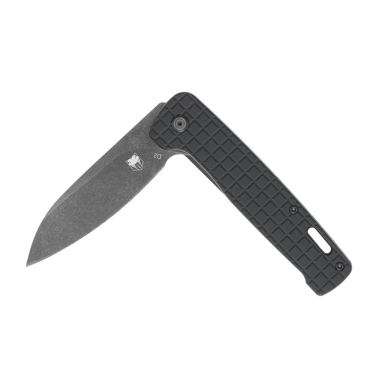 CobraTec Rhino Klappmesser Schwarz D2 Stonewashed