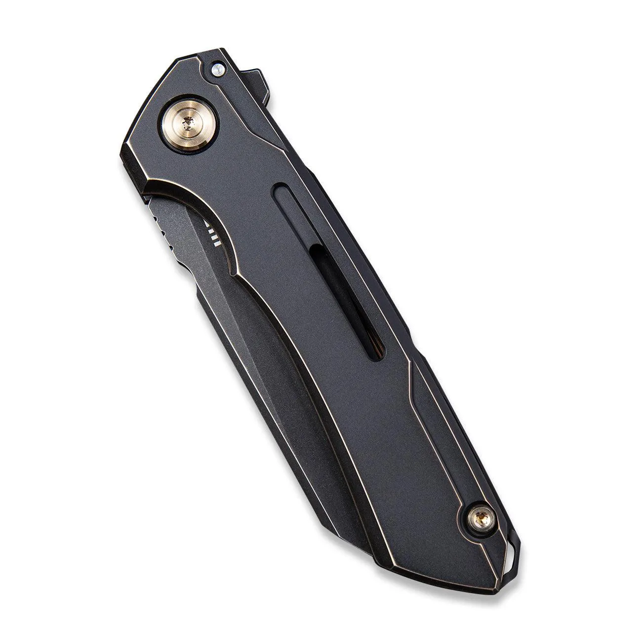 WeKnife Mini Buster 2003B Taschenmesser Bronze Titan