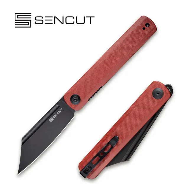 SENCUT Bronte SA08D Taschenmesser G10 burgund