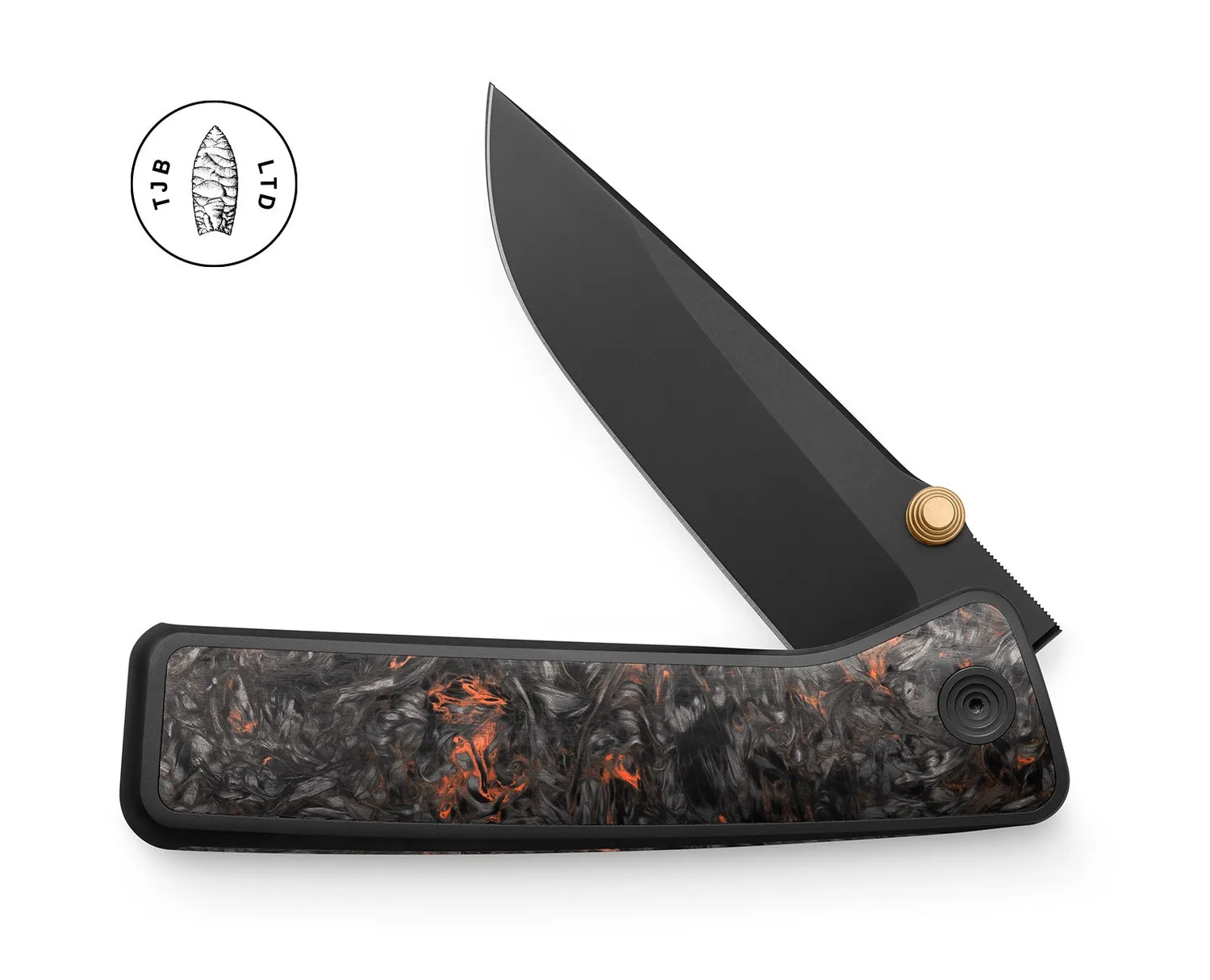 James Brand Barnes Klappmesser Black Black M390 Stahl