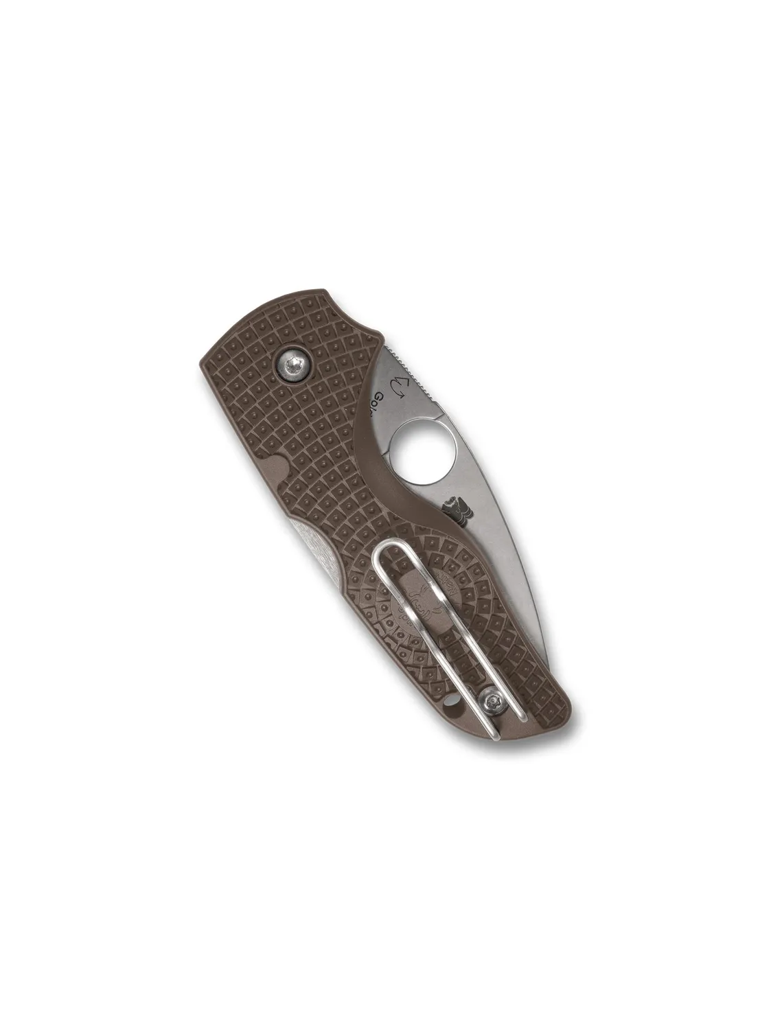 Spyderco Lil Native Taschenmesser Braun CPM 15V Sprint Run