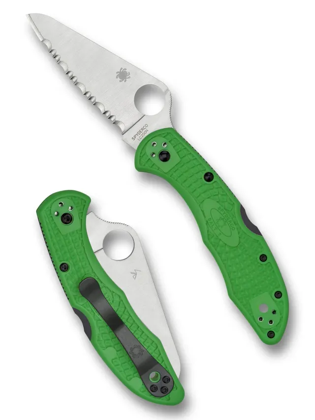 Spyderco Salt 2 Taschenmesser grün LC200N