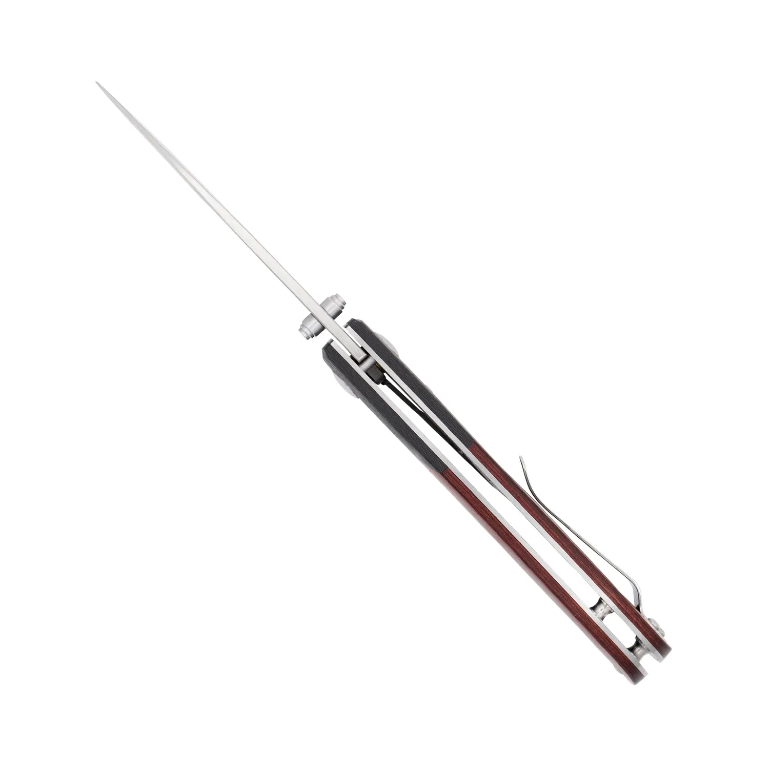 CobraTec Baron Klappmesser Carbon Pakkaholz 154CM
