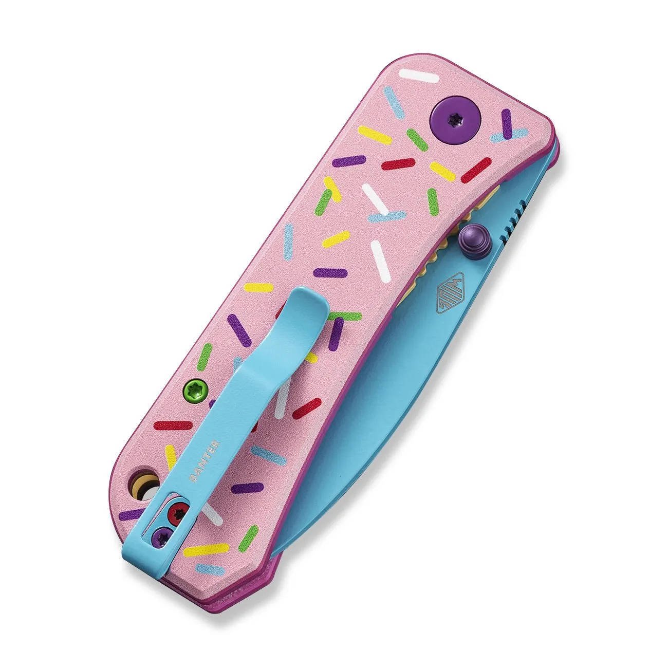 WEKnife Banter 2004L Klappmesser Pink S35VN