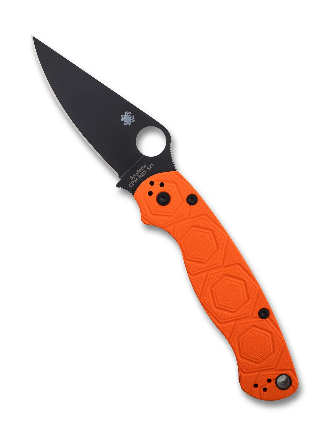 Spyderco Para Military 2 Klappmesser CPM REX 121 Orange