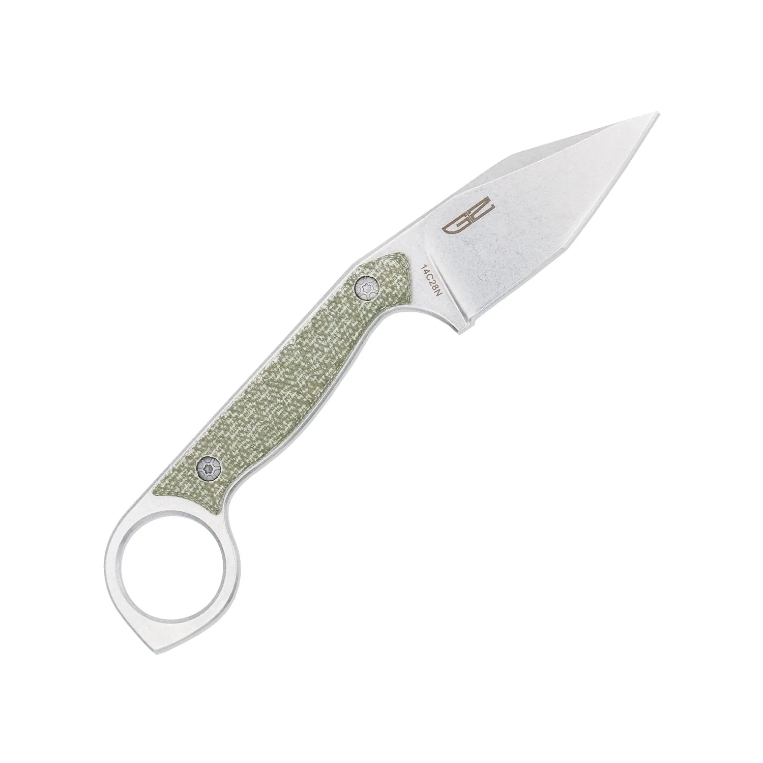 CobraTec Wolfteeth Tanto Feststehend 14C28N