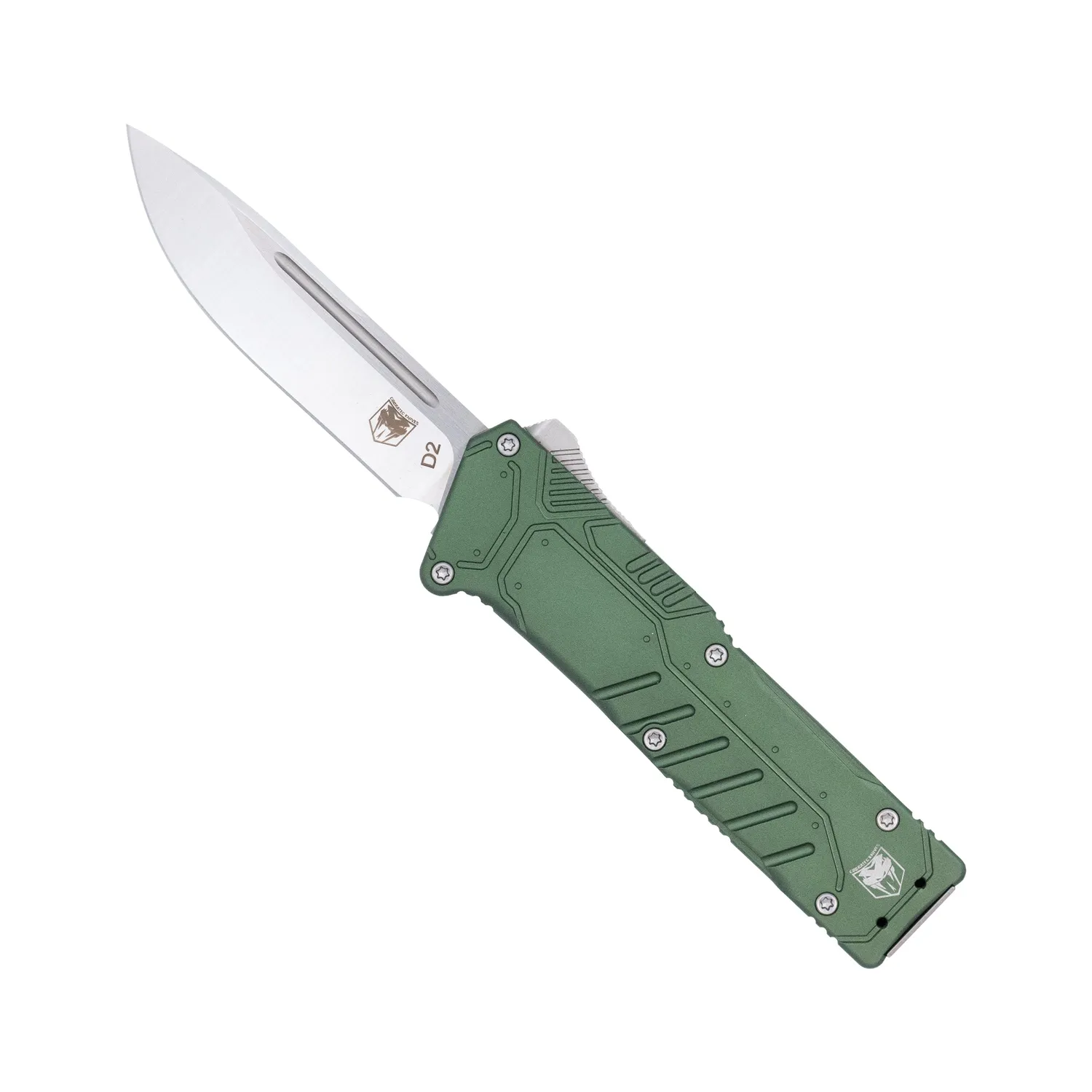 CobraTec Special Forces OTF Messer D2 8 Zoll Dual Action