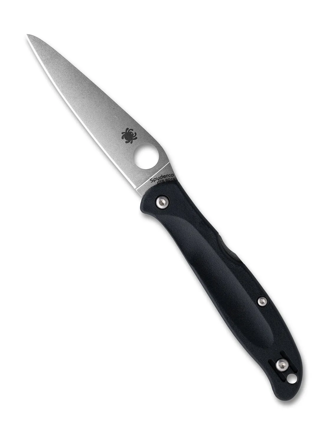 Spyderco Charisma Taschenmesser Schwarz ultraleicht