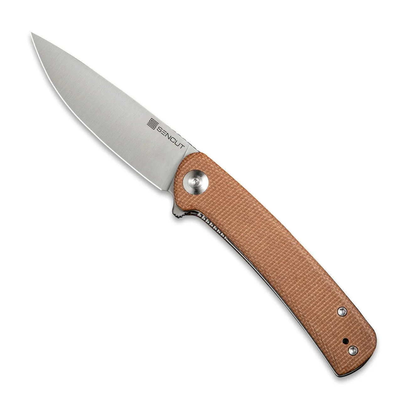 SENCUT Neches SA09D Taschenmesser Brown Micarta