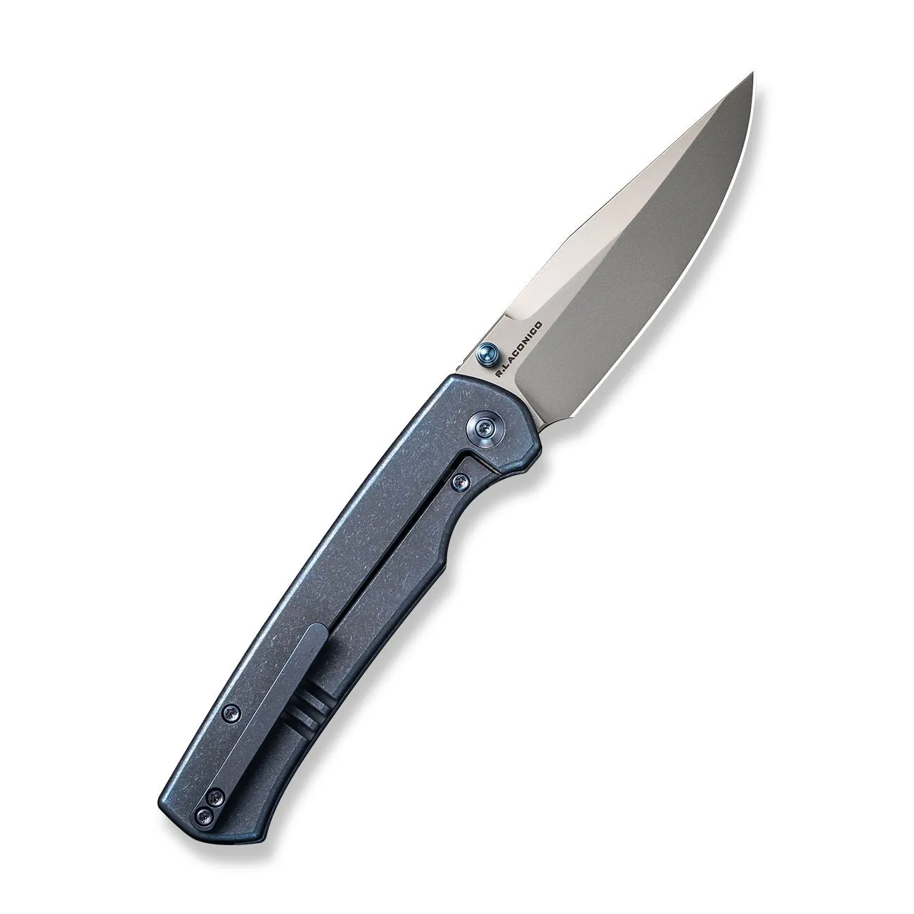 WeKnife Evoke WE21046-3 Taschenmesser Titan blau