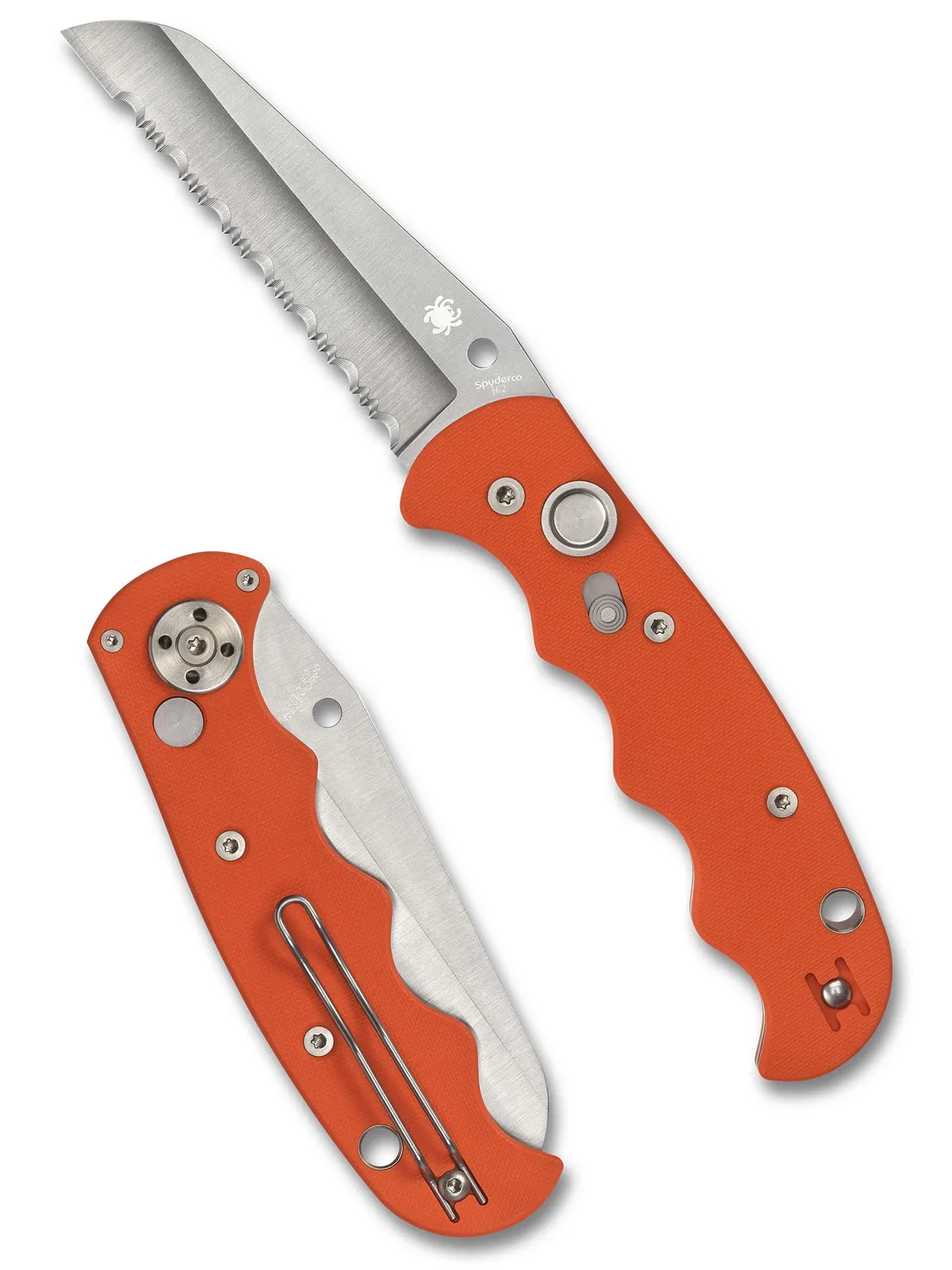 Spyderco Autonomy Automatikmesser DLC schwarz