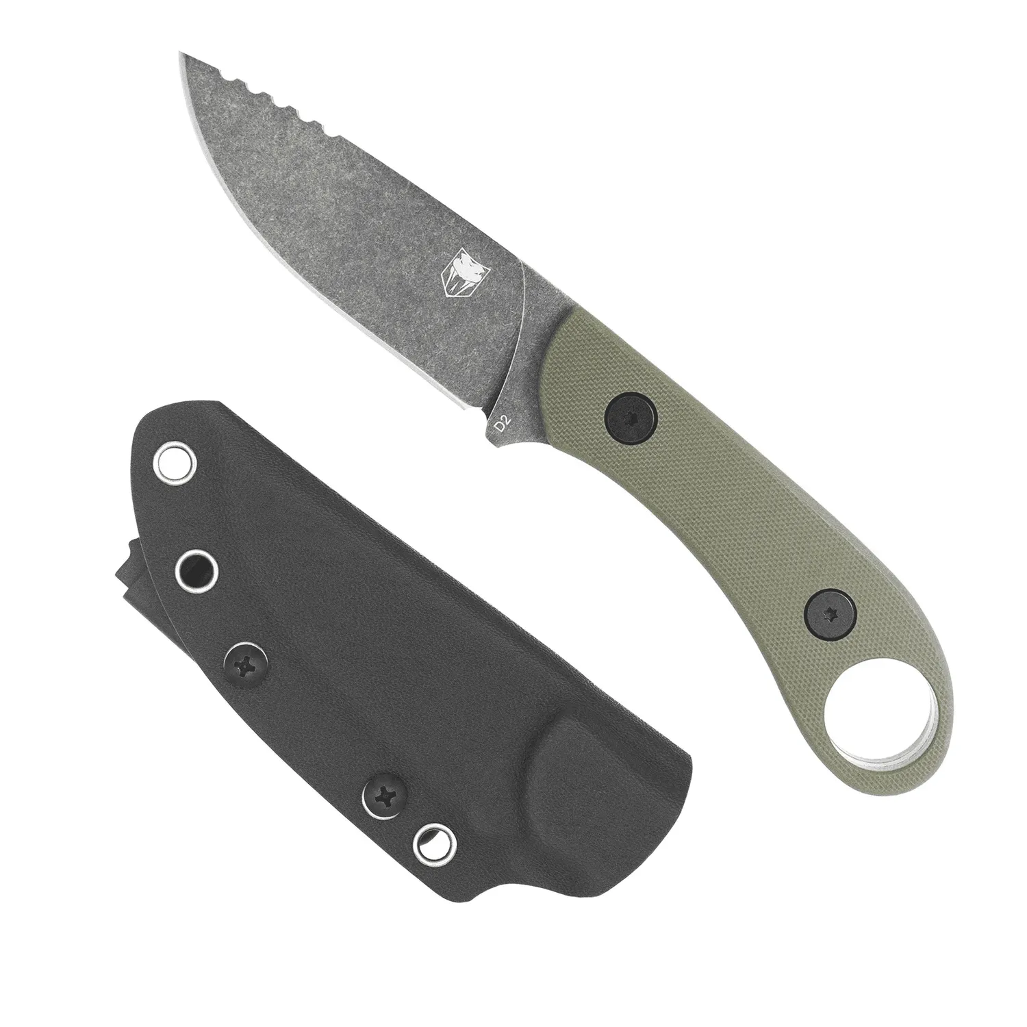 CobraTec D2 Skinner Gen II Feststehendes Messer G10