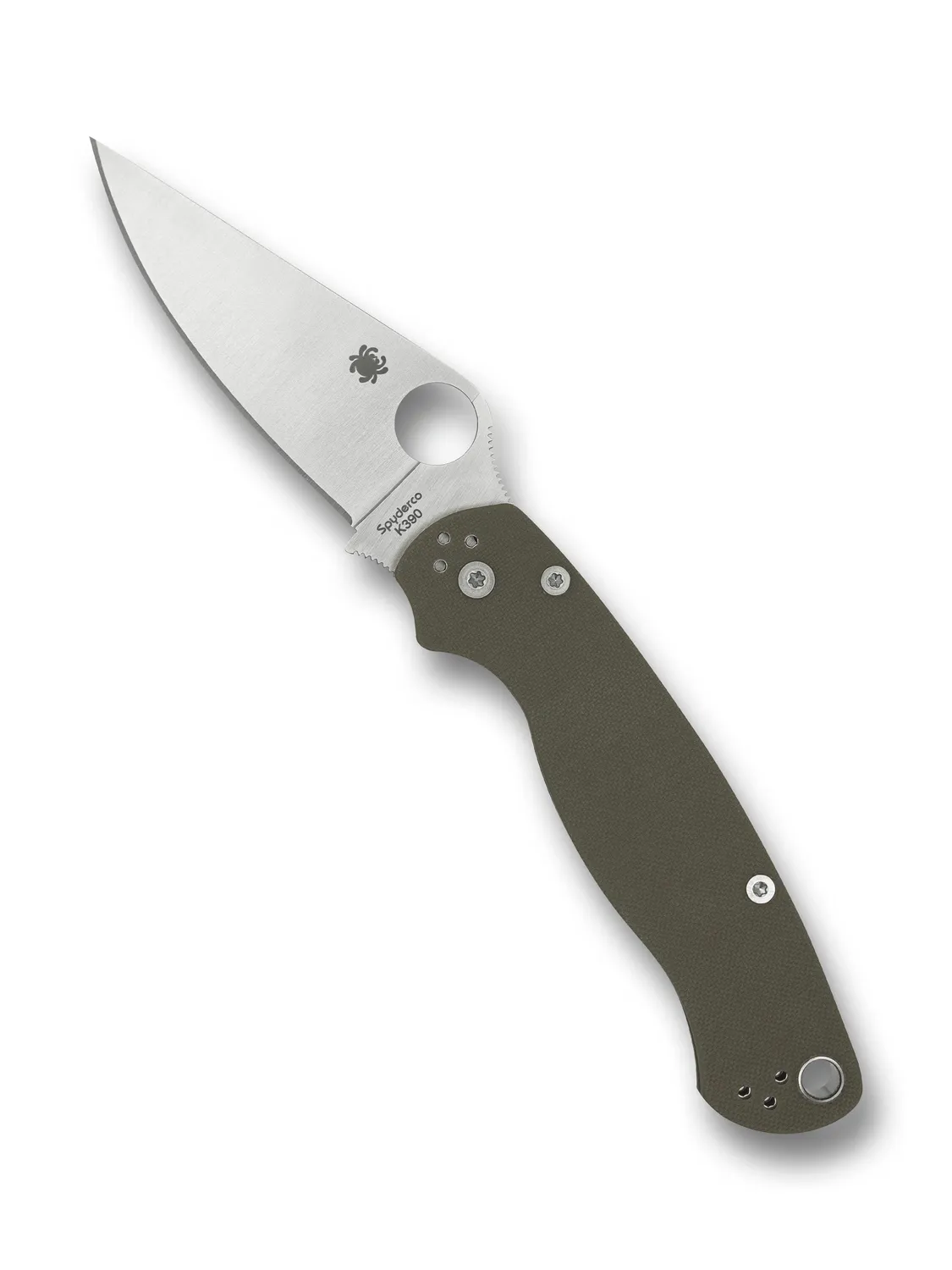 Spyderco Para Military 2 Klappmesser K390 Ranger Green