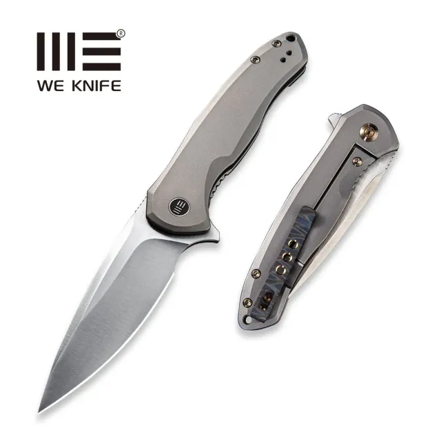 WeKnife Kitefin 2001H Klappmesser S35VN Titan Grau