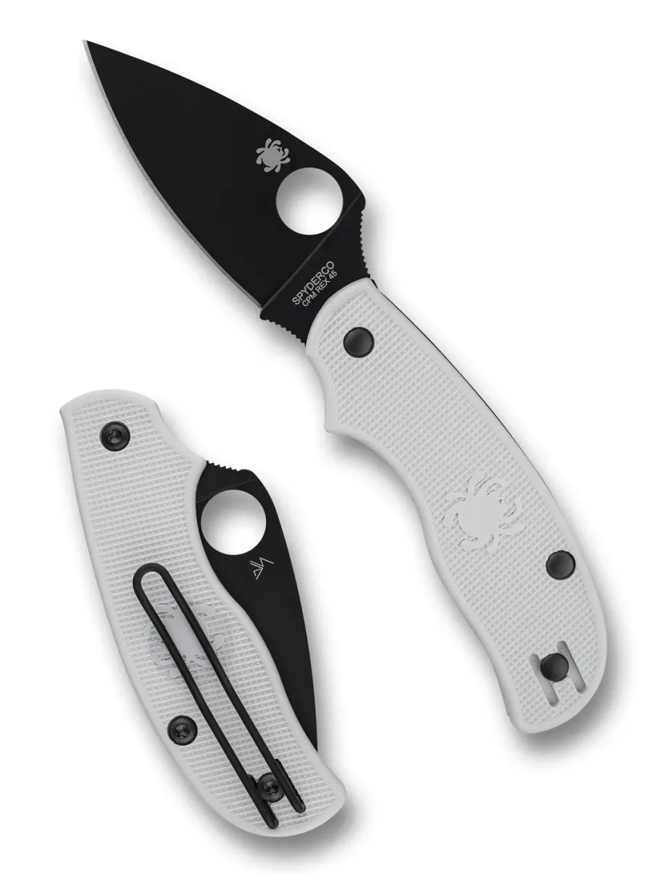 Spyderco Urban Slipit Taschenmesser weiß REX 45