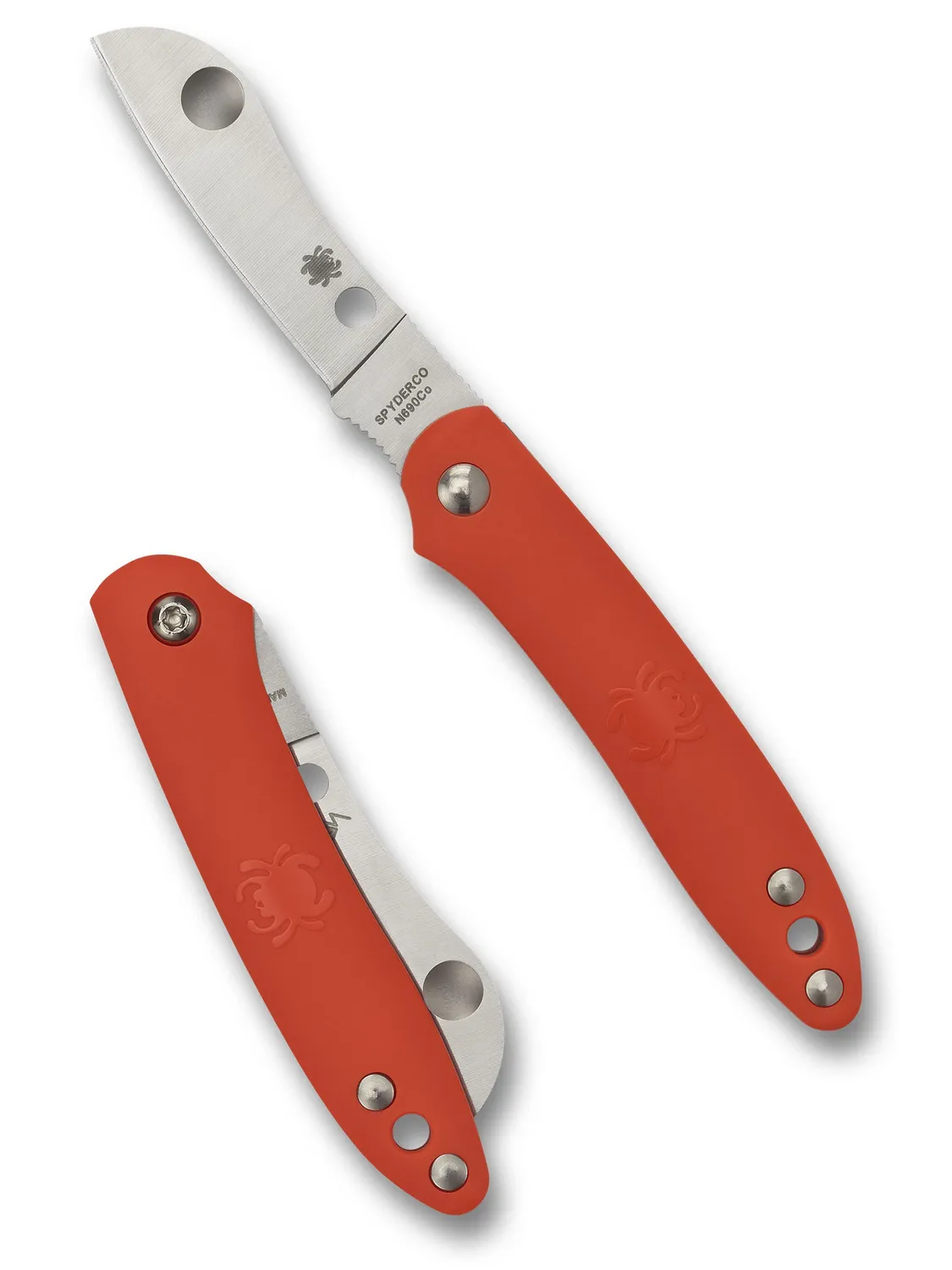 Spyderco Roadie Slipjoint Taschenmesser Schwarz N690Co