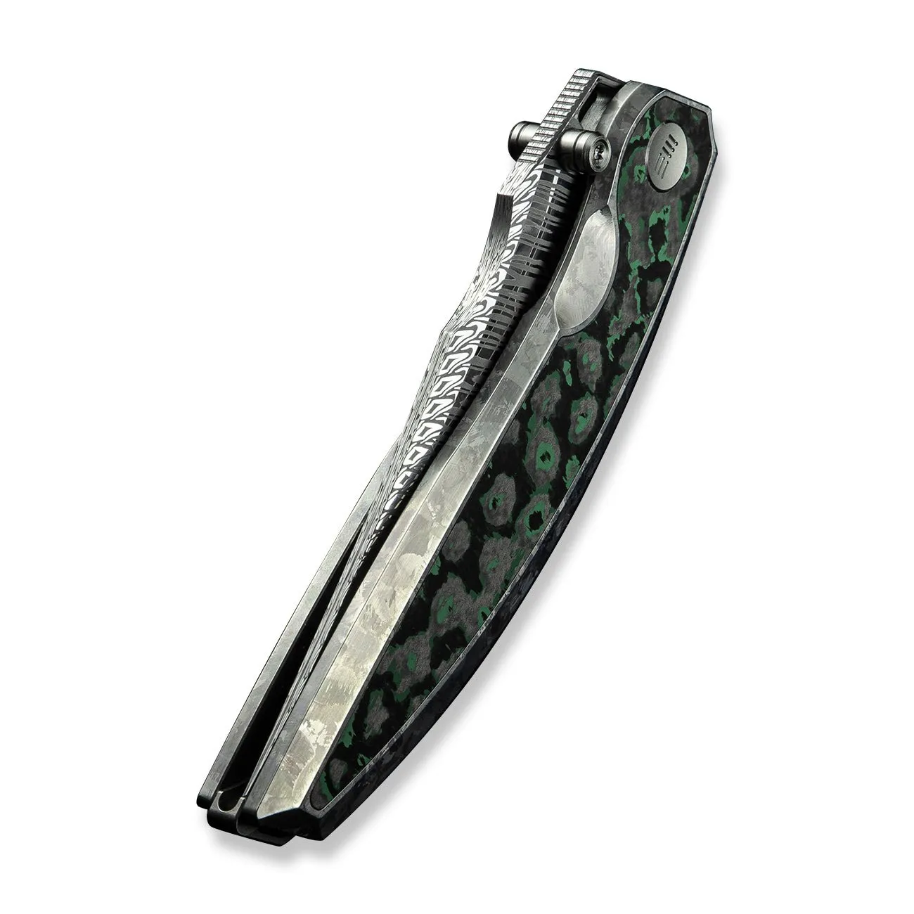 WeKnife Quinseris WE23093-DS1 Taschenmesser Damasteel