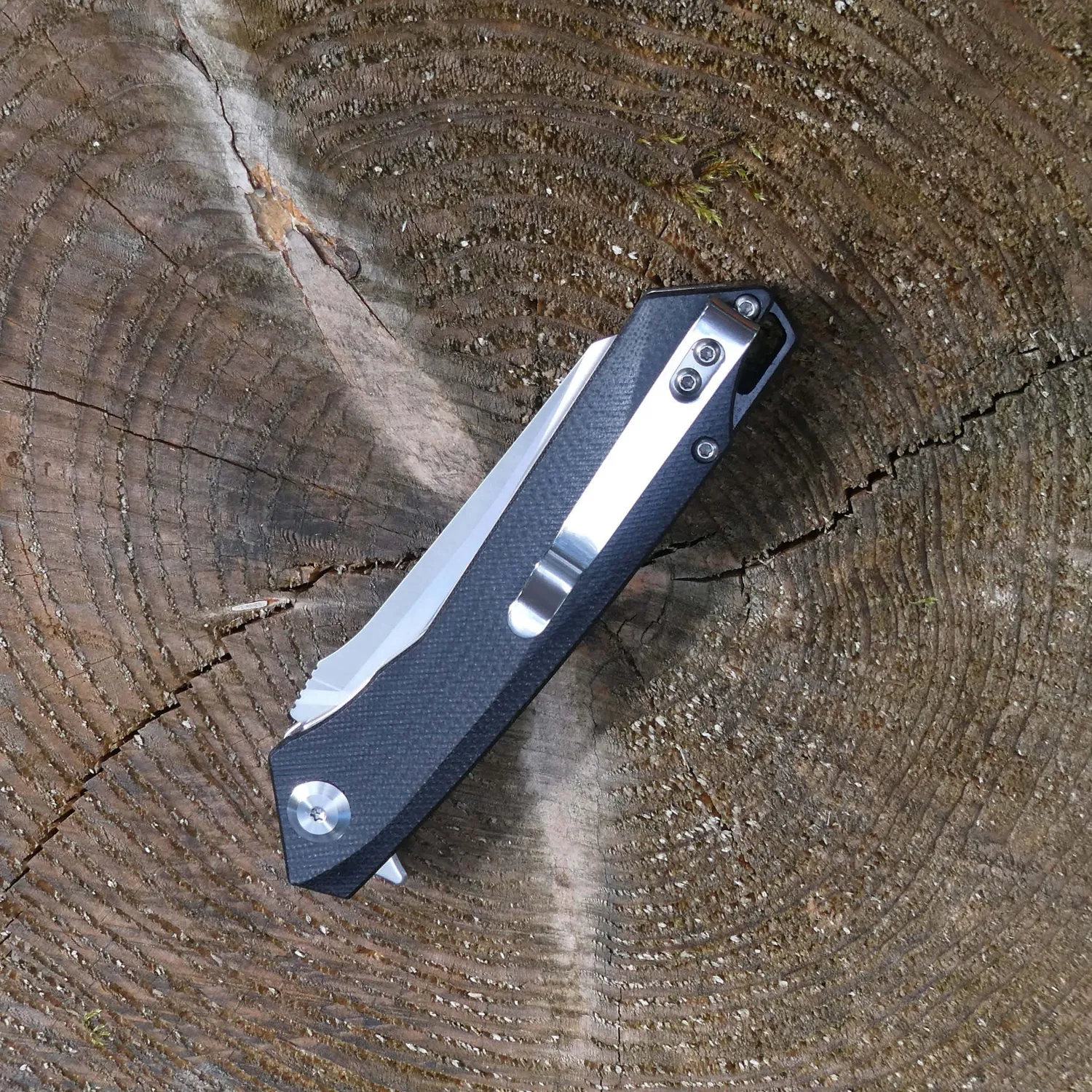 Herbertz Selektion Einhandmesser D2 G10 8,5 cm