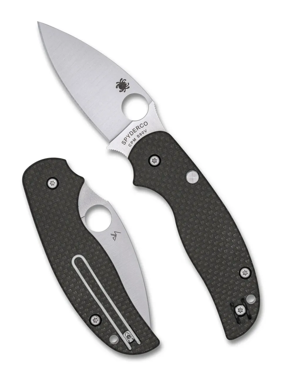 Spyderco Sage 6 Sprint Run Taschenmesser Carbon S90V