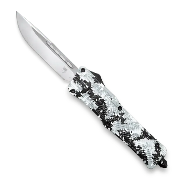 CobraTec CTK-1 Large OTF Messer Winter Digi Camo D2