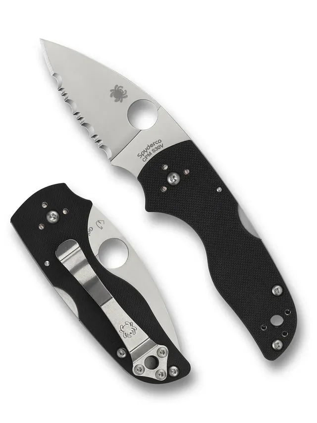 Spyderco Lil Native Taschenmesser Back Lock Wellenschliff