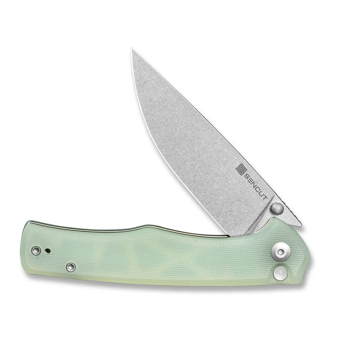 SENCUT Crowley S21012-1 Klappmesser D2 natur G10