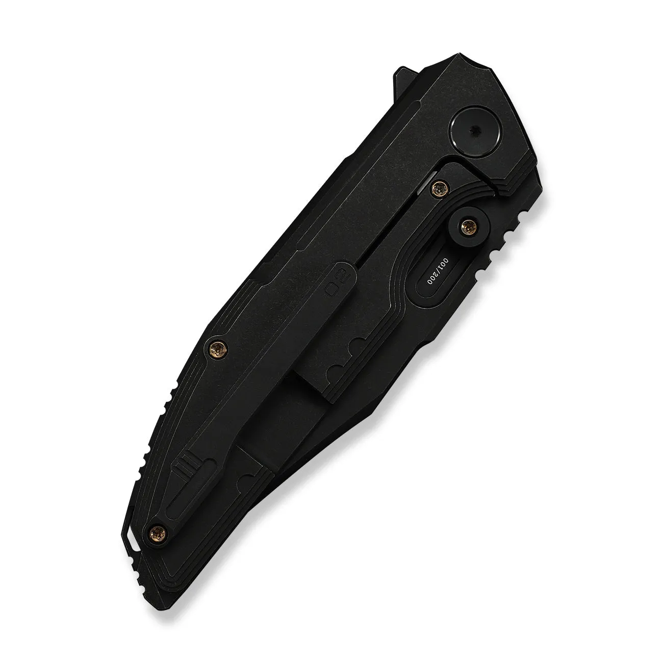 WeKnife Muster WE23058-1 Klappmesser Schwarz M390 limitiert