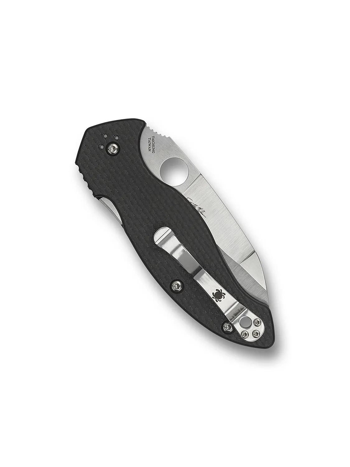 Spyderco Canis Taschenmesser S30V Wharncliffe Schwarz